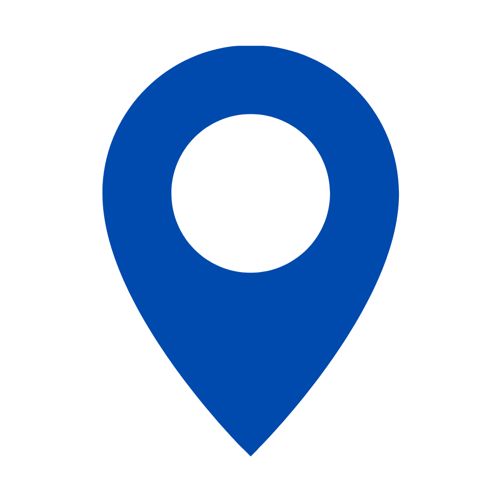 Location pin icon for locating padel clubs and courts near you.